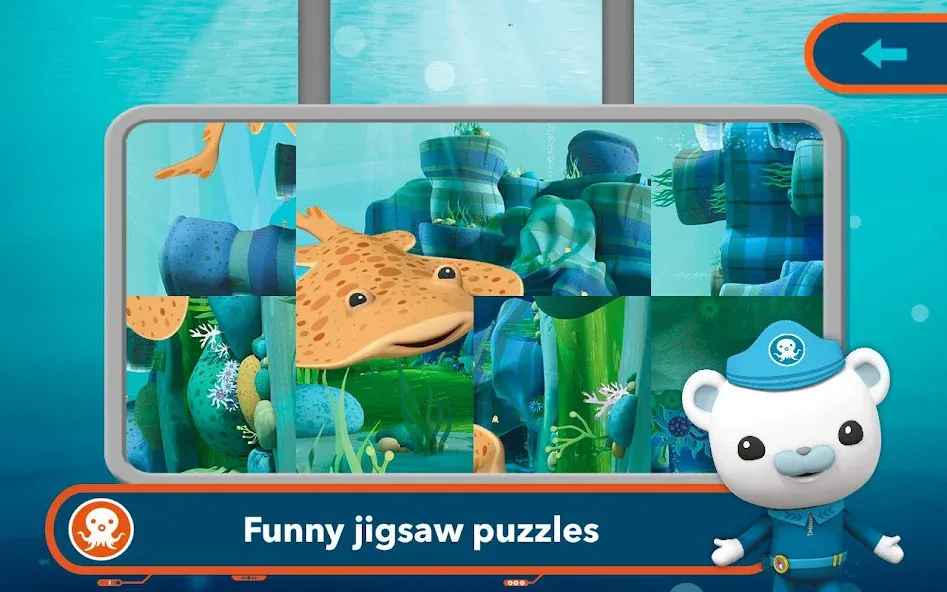 Взломанная Octonauts and the Whale Shark  [МОД Много монет] — стабильная версия apk на Андроид screen 4