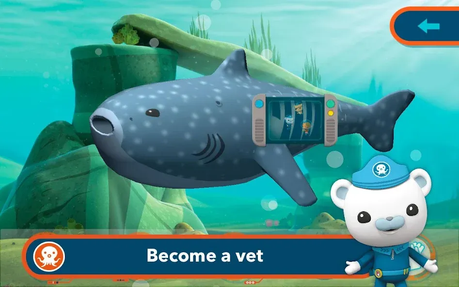 Взломанная Octonauts and the Whale Shark  [МОД Много монет] — стабильная версия apk на Андроид screen 5