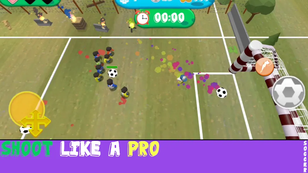 Скачать взлом Soccer Apocalypse Survival (Соккер Апокалипсис Сурвивал)  [МОД Menu] — полная версия apk на Андроид screen 1