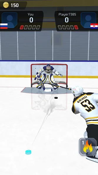 Взломанная Hockey Game Stars 3D (Хоккей Гейм Старс 3D)  [МОД Mega Pack] — полная версия apk на Андроид screen 2