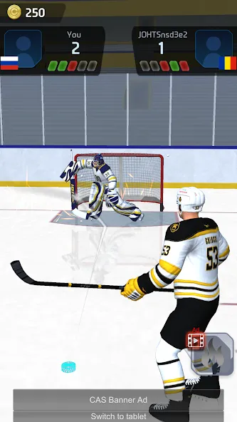 Взломанная Hockey Game Stars 3D (Хоккей Гейм Старс 3D)  [МОД Mega Pack] — полная версия apk на Андроид screen 5