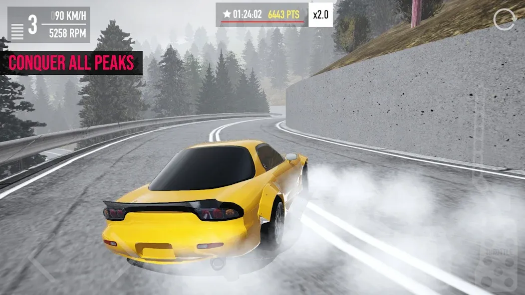 Взломанная The Touge (Зе Тоуге)  [МОД Меню] — последняя версия apk на Андроид screen 2