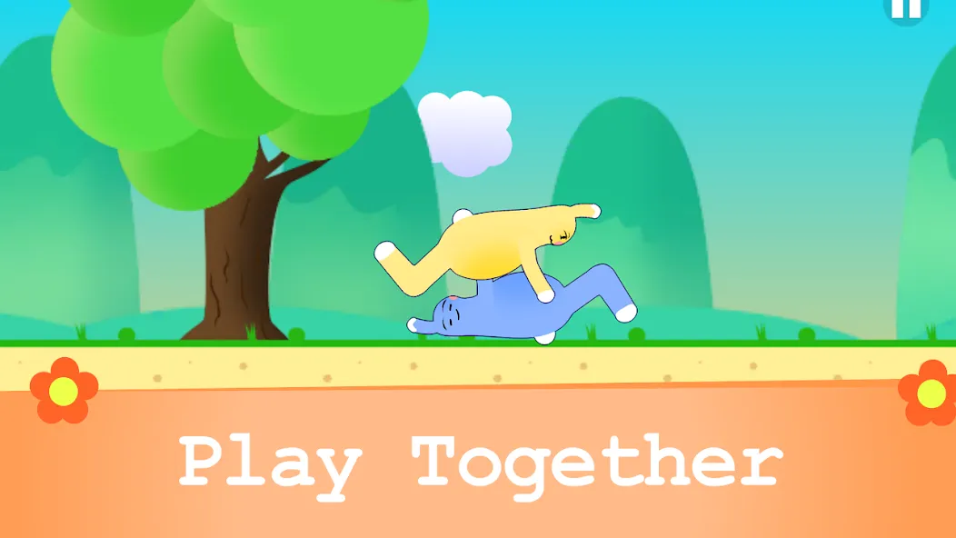 Взломанная Puper Bunny Duo (Пупер Банни Дуо)  [МОД Много монет] — стабильная версия apk на Андроид screen 1