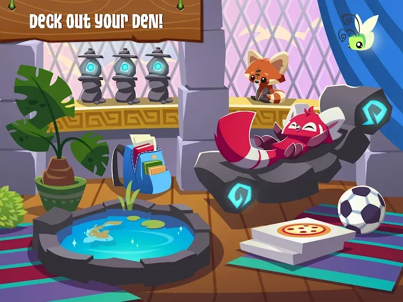 Взломанная Animal Jam (Анимал Джем)  [МОД Меню] — стабильная версия apk на Андроид screen 4