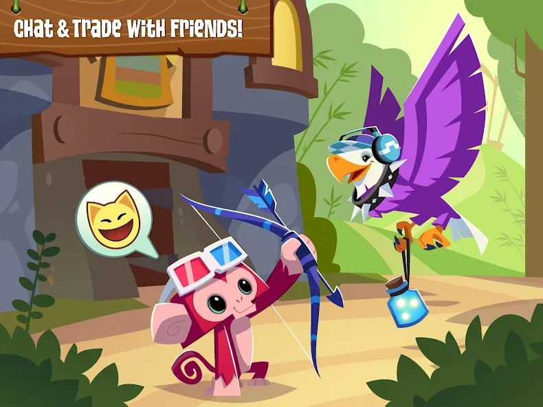 Взломанная Animal Jam (Анимал Джем)  [МОД Меню] — стабильная версия apk на Андроид screen 5