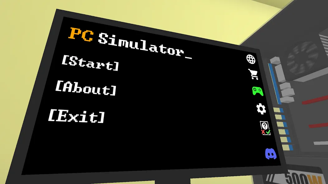 Скачать взломанную PC Simulator (ПК Симулятор)  [МОД Menu] — стабильная версия apk на Андроид screen 1