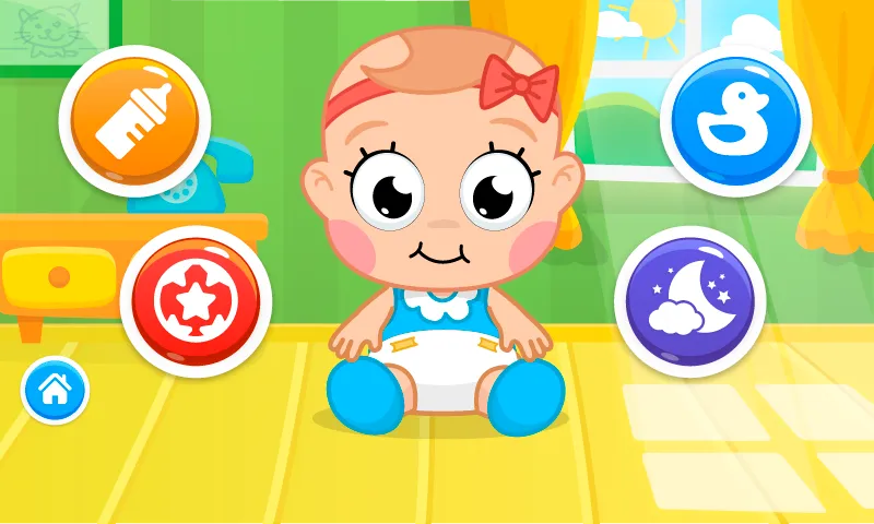 Взломанная Baby Care : Toddler games  [МОД Бесконечные монеты] — полная версия apk на Андроид screen 1