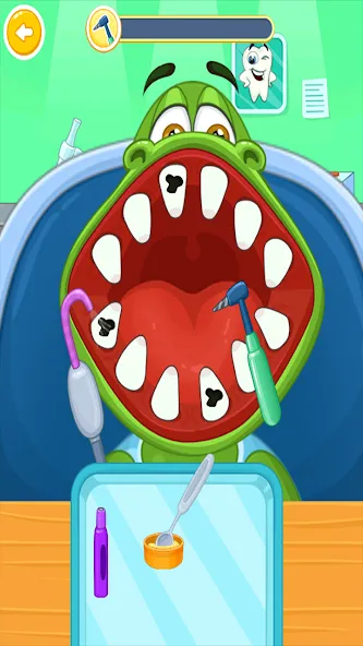 Взломанная Children's doctor : dentist  [МОД Mega Pack] — полная версия apk на Андроид screen 3