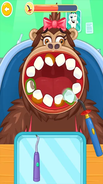 Взломанная Children's doctor : dentist  [МОД Mega Pack] — полная версия apk на Андроид screen 4