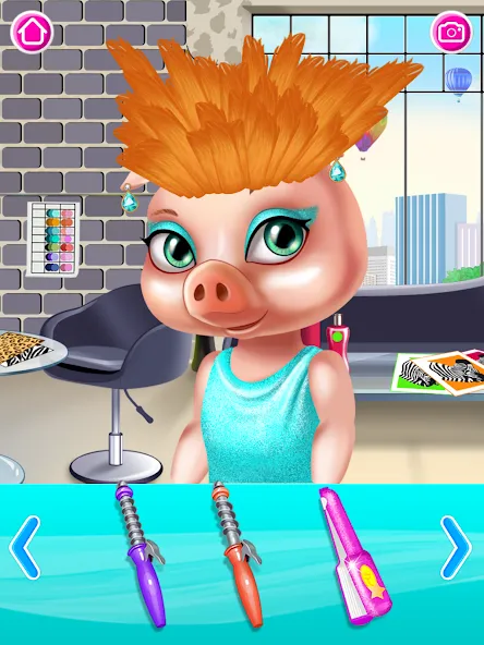 Взлом Beauty salon: hair salon  [МОД Много денег] — последняя версия apk на Андроид screen 3