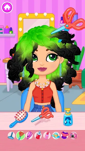 Взлом Hair salon  [МОД Unlimited Money] — последняя версия apk на Андроид screen 1