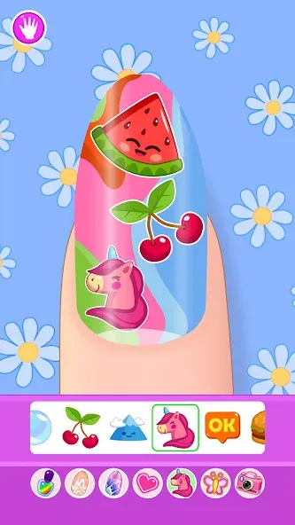 Скачать взломанную Nail salon  [МОД Меню] — последняя версия apk на Андроид screen 3