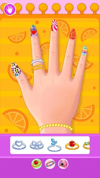 Скачать взломанную Nail salon  [МОД Меню] — последняя версия apk на Андроид screen 4