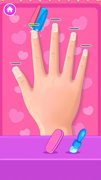 Скачать взломанную Nail salon  [МОД Меню] — последняя версия apk на Андроид screen 5