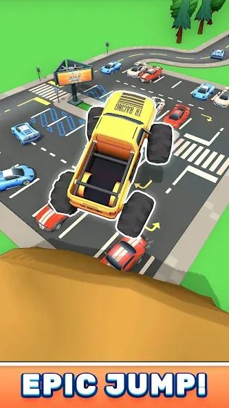 Скачать взломанную Monster Truck Rampage (Монстр Трак Рэмпейдж)  [МОД Меню] — полная версия apk на Андроид screen 3