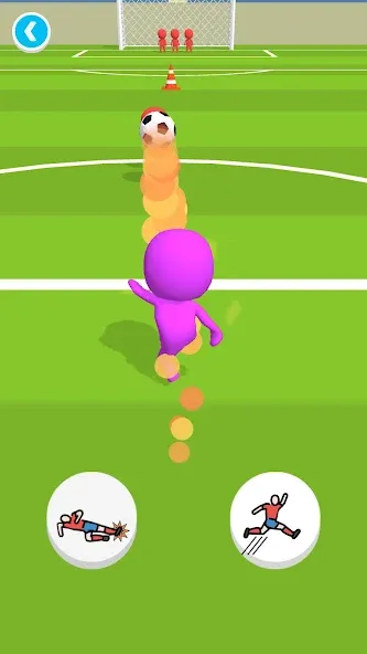 Скачать взлом Soccer Runner (Сокер Раннер)  [МОД Unlimited Money] — полная версия apk на Андроид screen 2