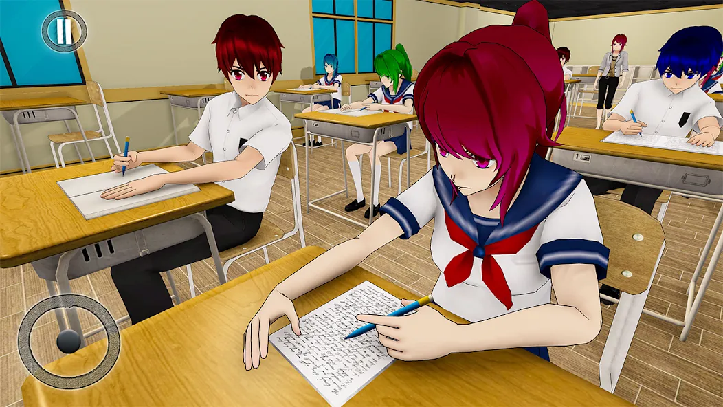 Взломанная Anime Girl School Teacher 3D  [МОД Все открыто] — последняя версия apk на Андроид screen 1