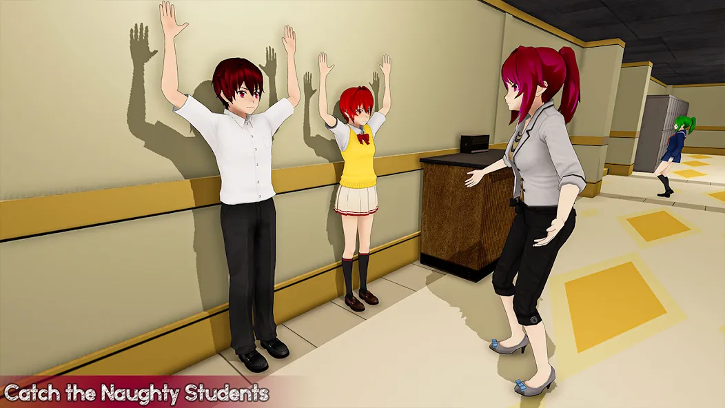 Взломанная Anime Girl School Teacher 3D  [МОД Все открыто] — последняя версия apk на Андроид screen 3