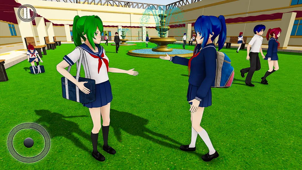 Взломанная Anime Girl School Teacher 3D  [МОД Все открыто] — последняя версия apk на Андроид screen 4