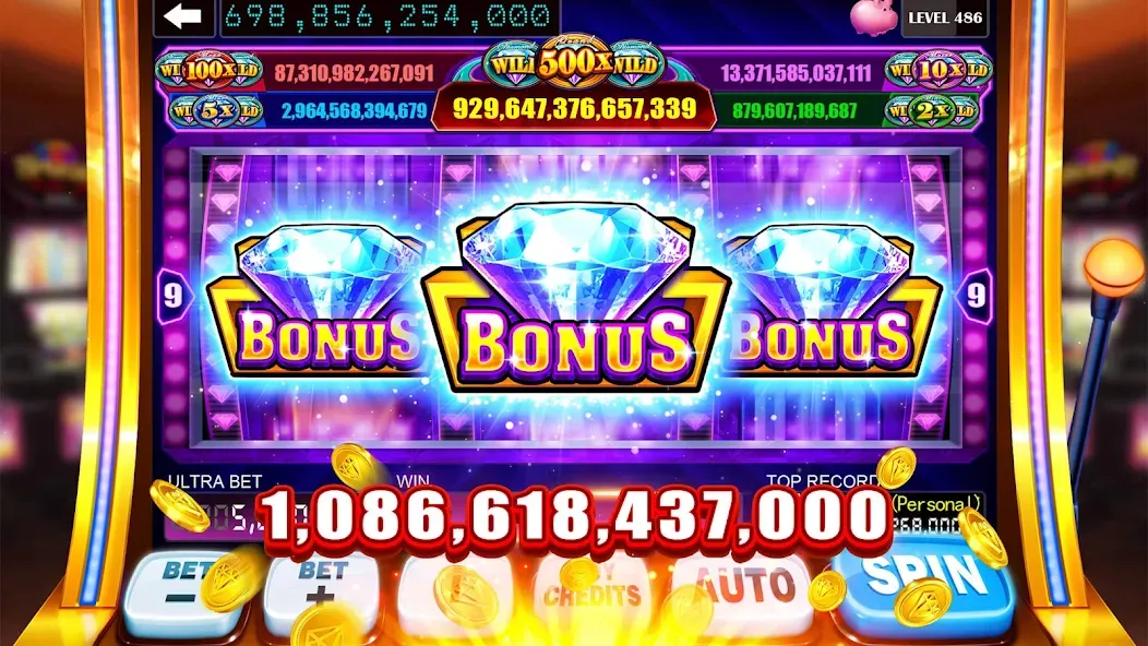 Взлом Classic Slots™ — Casino Games (Классические слоты)  [МОД Все открыто] — стабильная версия apk на Андроид screen 5