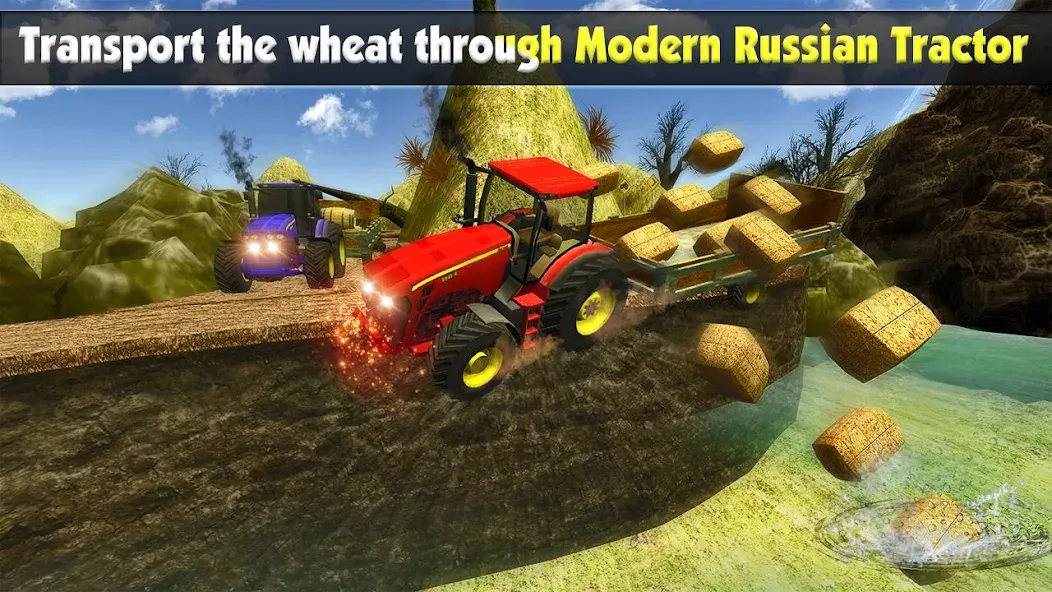 Скачать взломанную Rural Farming — Tractor games  [МОД Бесконечные деньги] — стабильная версия apk на Андроид screen 3