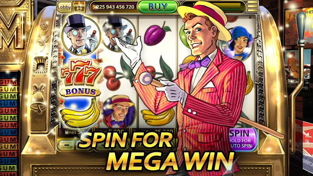 Взломанная Vegas Casino — Slot Machines (Вегас Казино)  [МОД Много монет] — последняя версия apk на Андроид screen 5