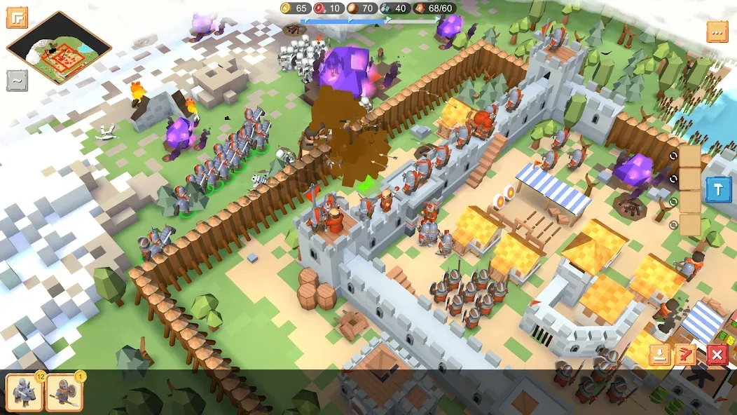 Взломанная RTS Siege Up! — Medieval War  [МОД Menu] — последняя версия apk на Андроид screen 4