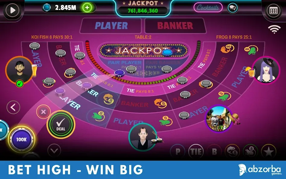 Взлом Baccarat (Баккара)  [МОД Много денег] — стабильная версия apk на Андроид screen 2