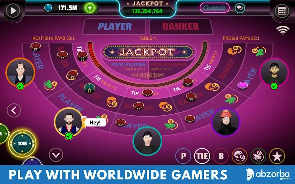 Взлом Baccarat (Баккара)  [МОД Много денег] — стабильная версия apk на Андроид screen 3