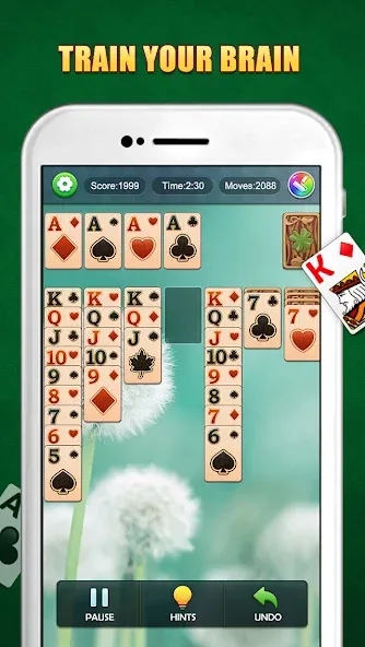 Взломанная Solitaire Puzzle : Card Jigsaw (Солитер головоломка)  [МОД Unlocked] — последняя версия apk на Андроид screen 3