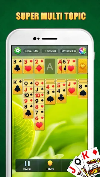 Взломанная Solitaire Puzzle : Card Jigsaw (Солитер головоломка)  [МОД Unlocked] — последняя версия apk на Андроид screen 4