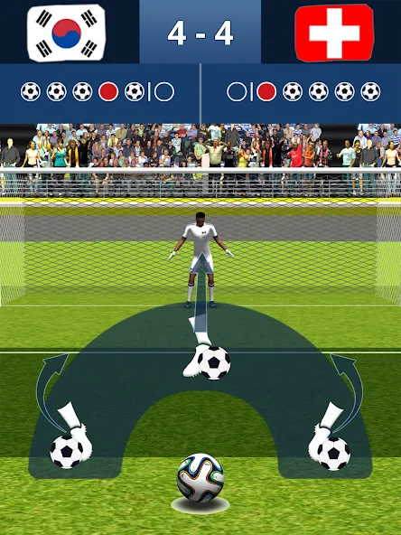 Взлом Final Shoot: Penalty-Shootout  [МОД Mega Pack] — стабильная версия apk на Андроид screen 5