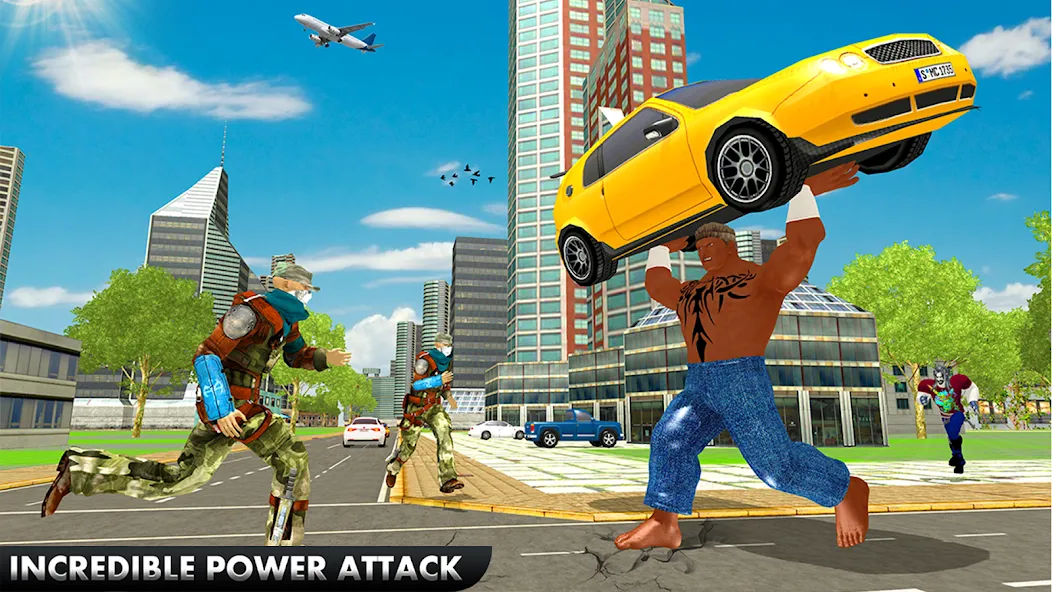 Скачать взлом Black Monster Hero City Battle  [МОД Много денег] — полная версия apk на Андроид screen 3