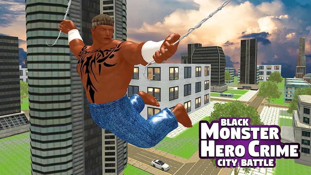 Скачать взлом Black Monster Hero City Battle  [МОД Много денег] — полная версия apk на Андроид screen 4