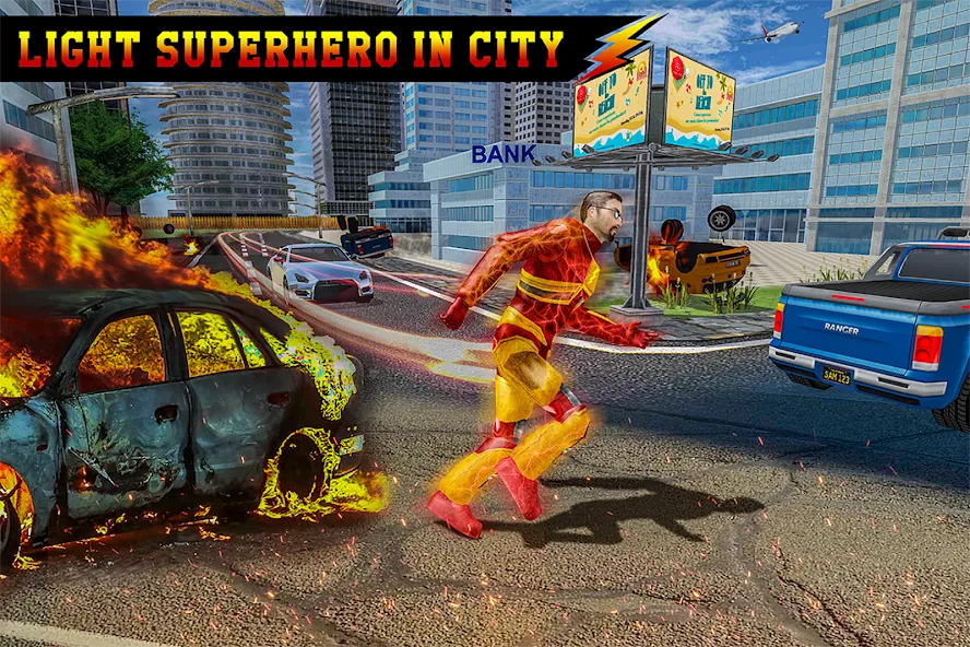 Взлом Light Superhero Speed Hero  [МОД Unlocked] — стабильная версия apk на Андроид screen 3