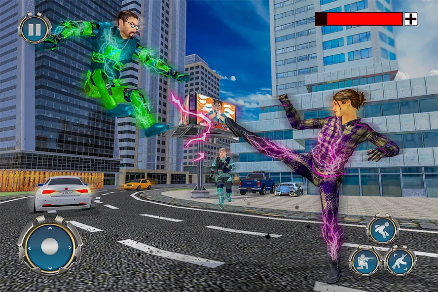 Взлом Light Superhero Speed Hero  [МОД Unlocked] — стабильная версия apk на Андроид screen 4