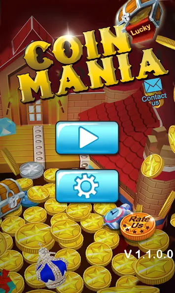 Скачать взлом AE Coin Mania : Arcade Fun (Эй Это Мания Монет)  [МОД Mega Pack] — стабильная версия apk на Андроид screen 1