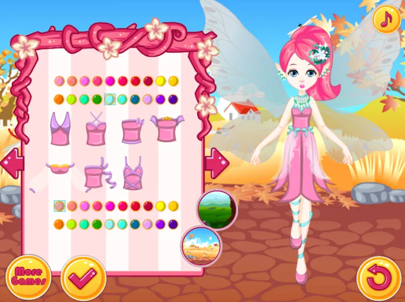 Взлом Fairy Dress Up — Girls Games  [МОД Unlocked] — стабильная версия apk на Андроид screen 2