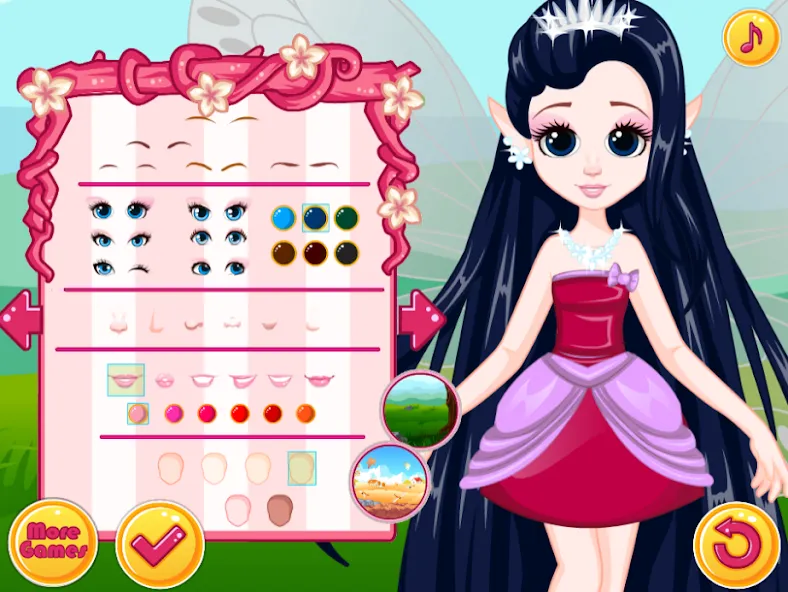 Взлом Fairy Dress Up — Girls Games  [МОД Unlocked] — стабильная версия apk на Андроид screen 3