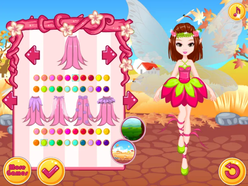 Взлом Fairy Dress Up — Girls Games  [МОД Unlocked] — стабильная версия apk на Андроид screen 4