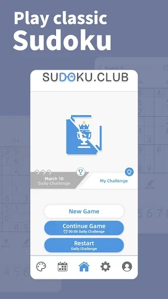 Скачать взлом AGED Sudoku (Эйджд Судоку)  [МОД Много монет] — последняя версия apk на Андроид screen 1