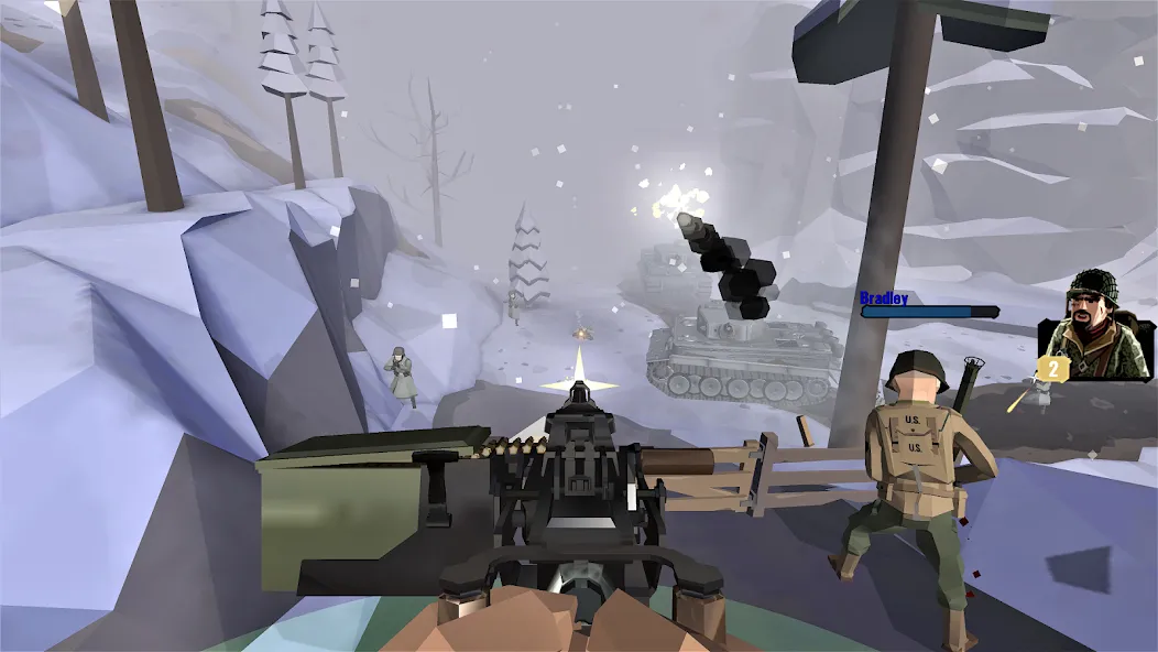 Взломанная World War Polygon: WW2 shooter (Ворлд Вар Полигон)  [МОД Unlimited Money] — последняя версия apk на Андроид screen 5