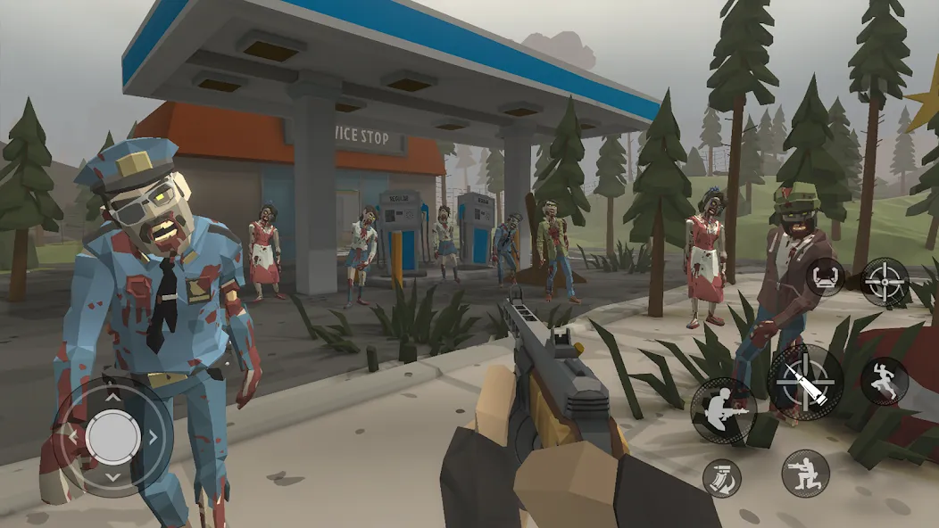 Взломанная The Walking Zombie 2: Shooter (Зе Волкинг Зомби 2)  [МОД Много монет] — полная версия apk на Андроид screen 5