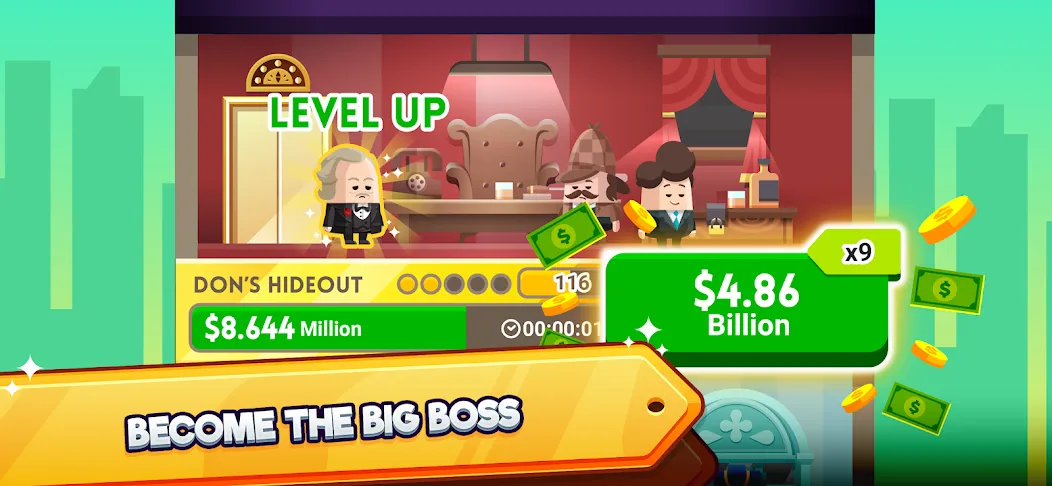 Скачать взломанную Cash, Inc. Fame & Fortune Game  [МОД Unlimited Money] — полная версия apk на Андроид screen 5