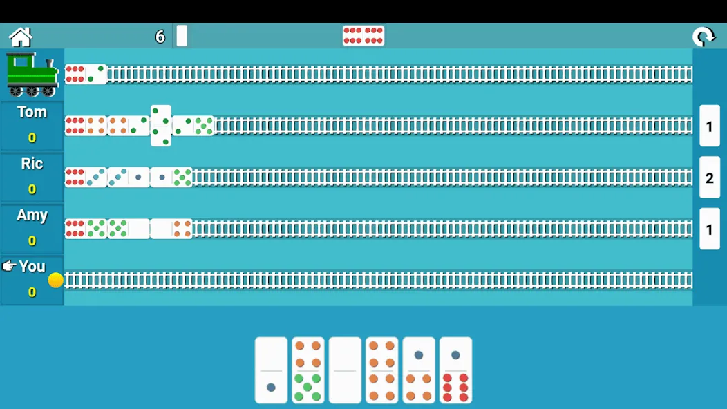 Скачать взломанную Train Dominoes (Трейн Доминос)  [МОД Бесконечные деньги] — последняя версия apk на Андроид screen 2