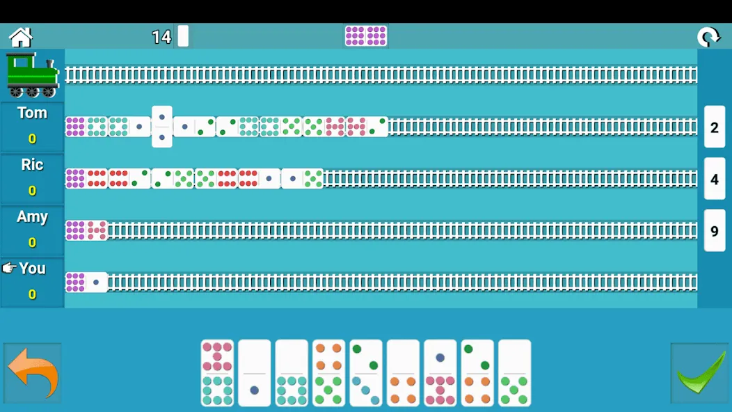 Скачать взломанную Train Dominoes (Трейн Доминос)  [МОД Бесконечные деньги] — последняя версия apk на Андроид screen 3