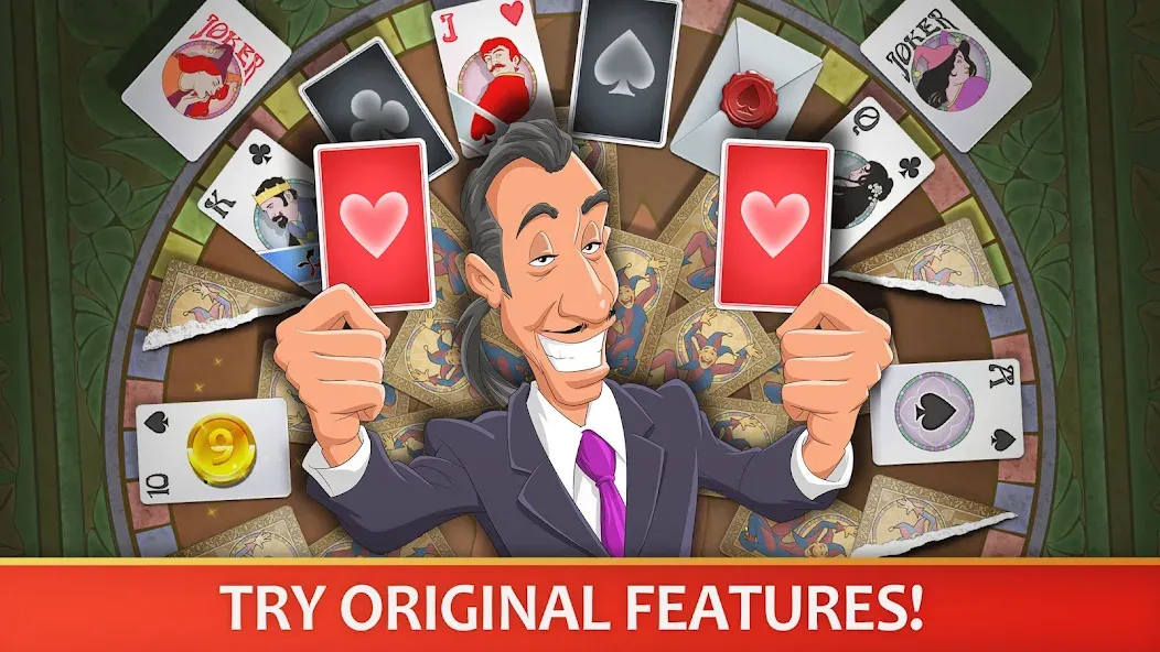 Скачать взлом Solitaire Perfect Match  [МОД Много денег] — стабильная версия apk на Андроид screen 4