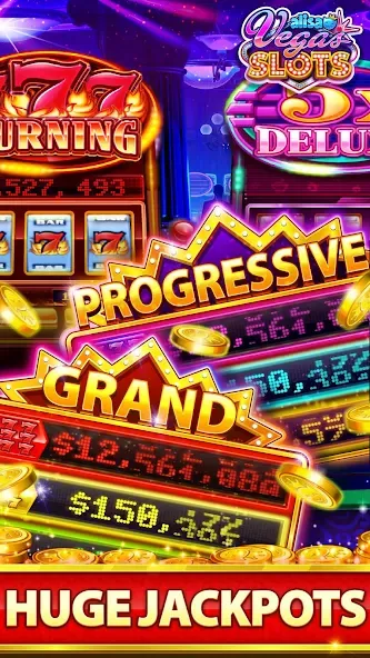 Скачать взломанную VEGAS Slots by Alisa – Free Fu (Вегас Слоты от Алисы)  [МОД Unlimited Money] — последняя версия apk на Андроид screen 2