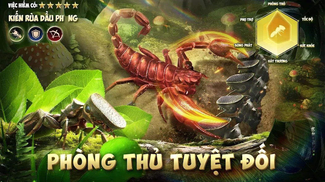 Взломанная Vương Quốc Kiến — Gamota  [МОД Много монет] — полная версия apk на Андроид screen 4