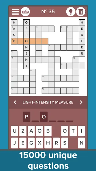 Взломанная Crossword: Grand collection  [МОД Все открыто] — последняя версия apk на Андроид screen 1